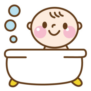 赤ちゃんの湿疹対策③入浴は水素風呂